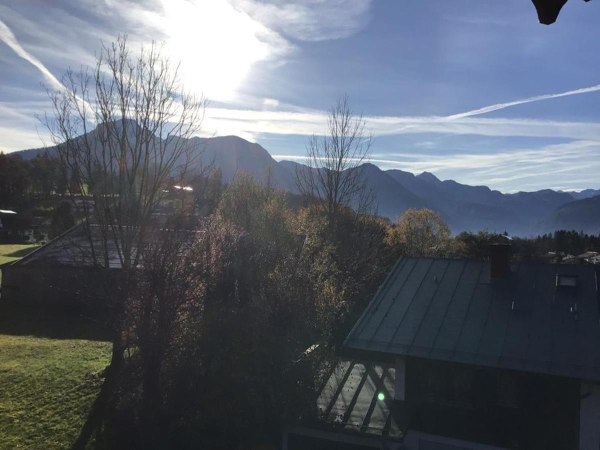 Ferienwohnung Lederhose Bischofswiesen Exterior foto